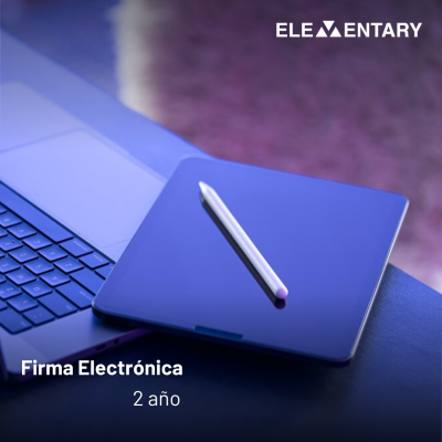 Firma electrónica - 2 AÑOS